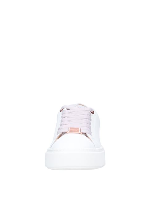 Leather and faux leather sneakers ALEXANDER SMITH | N2D 76WPY LONDONBIANCO-GRIGIO